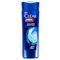 Clear Cool Sport Menthol Shampoo 165ml
